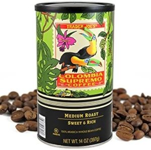 NEW Trader Joe's Colombia Supremo Coffee 14 OZ Medium Roast